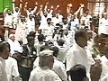Opposition walkout in Karnataka Assembly on Cauvery issue