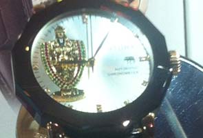 Lord Balaji at arm's length in a new luxury watch