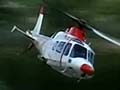 The Agusta helicopter that the BJP's Vasundhara Raje bought sits in a hangar