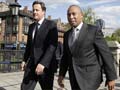 British PM David Cameron visits Boston Marathon memorial 
