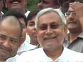 Nitish wins trust vote, Congress backs him, BJP boycotts