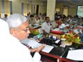 BJP leader Kirti Azad interrupts Bihar Chief Minister Nitish Kumar, he says stay quiet