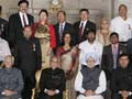 President Pranab Mukherjee confers Padma awards