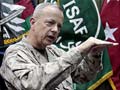 General John Allen resumes command duty in Afghanistan
