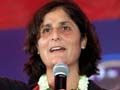 Sunita Williams charms children in Mumbai