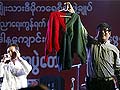 Sweater knit by Myanmar's Suu Kyi sells for $49,000