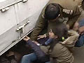 Police evacuate protesters across Raisina Hill 