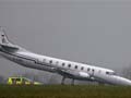 Dublin Airport snarled as plane's nose wheel fails 