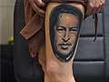 On arms, legs, and breasts, Hugo Chavez lives for eternity 