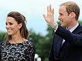 Grateful William and Kate head back to Europe