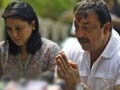 Protests outside Sanjay Dutt's house 