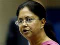 No probe against three judges in land grab case involving Vasundhara Raje
