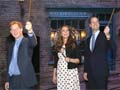 William, Kate and Harry spend day at studios where Harry Potter was filmed