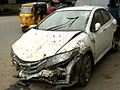 Speeding car kills 2 in Chennai, student driver arrested