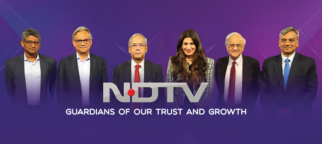 NDTV Board â€” Guardians of our trust and governance