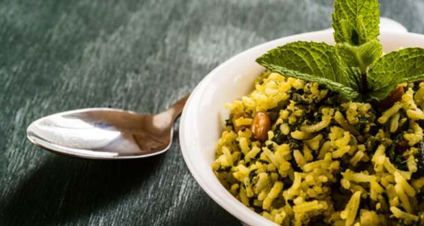 Green Coriander Rice