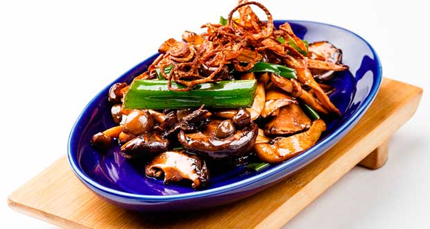 Warm Mushroom Salad