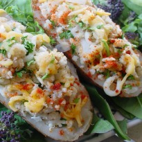 Baked Stuffed Potatoes