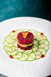 Beetroot and Avocado Tartare