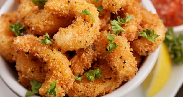 Crisp Fried Prawns