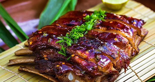 Pina Colada Pork Ribs