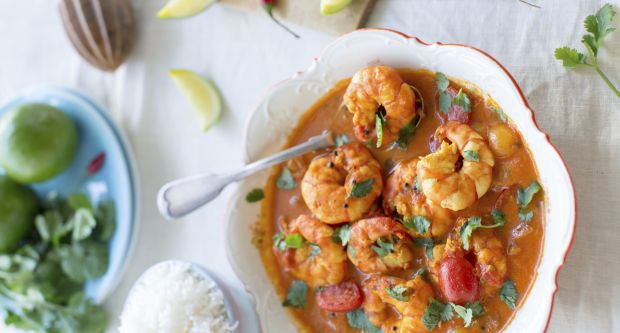 Goan Prawn Curry With Raw Mango