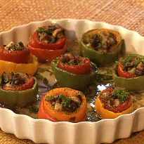 Marinated Stuffed Peppers