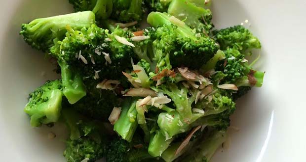 Sauteed Broccoli & Almonds