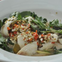 Nahm Jim Steamed Fish