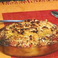 Plum Charlotte with Whisky Sauce