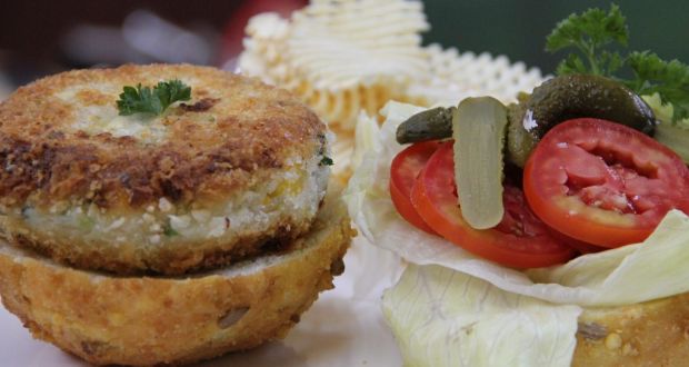 Potato Corn Burgers