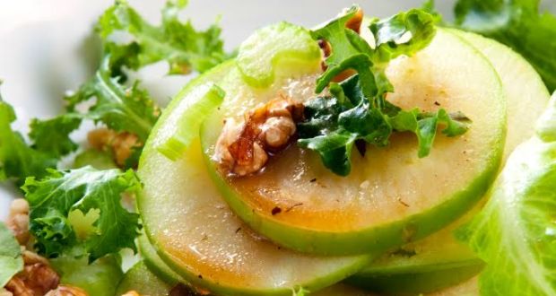 Recipe of Apple and Walnut Salad (My Yellow Table)