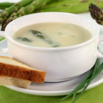 Asparagus and Chicken Soup
