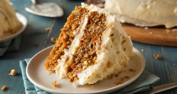 Bajra Carrot Cake with Cream Cheese Frosting