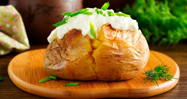 Baked Potatoes (Without Oven)