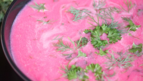 Beetroot and Coconut Soup