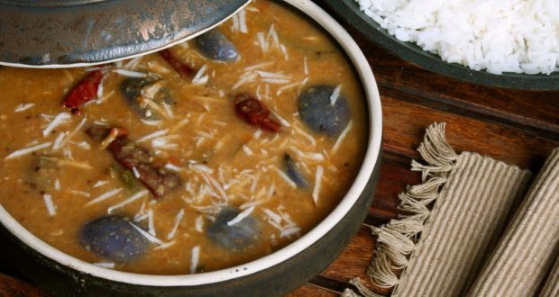 Brinjal Sambar