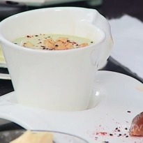 Wasabi and Broccoli Soup