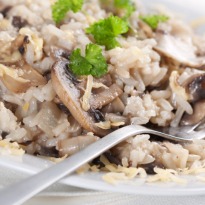 Mushroom Brown Rice