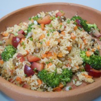 Brown Basmati Rice Pilaf