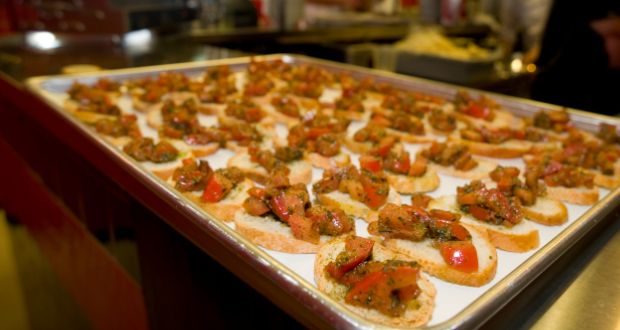 Tandoori Chicken Bruschetta