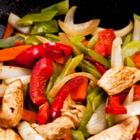 Capsicum Stir Fry