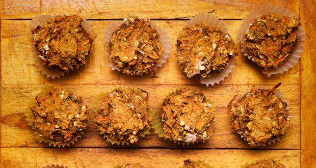 Cinnamon Carrot Muffins