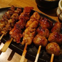 Chicken Balls in Yakitori Sauce