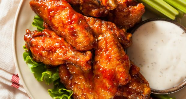 Sticky Tamarind Chicken Wings