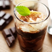 Walnut and Chocolate Pudding