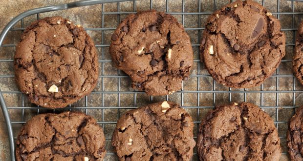 Double Chocolate Chip Cookies