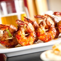 Citrus and Garlic Prawns