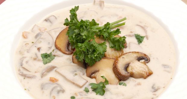 Creamy Makhana and Mushroom