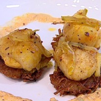 Curried Scallops 